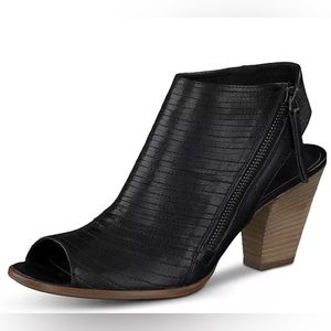 Cayanne Peep Toe High Heel Booties